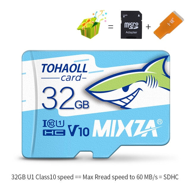 MIXZA HY Memory Card 256GB 128GB 64GB U3 80MB/S 32GB Micro sd card Class10 UHS-1 flash card Memory Microsd TF/SD Cards