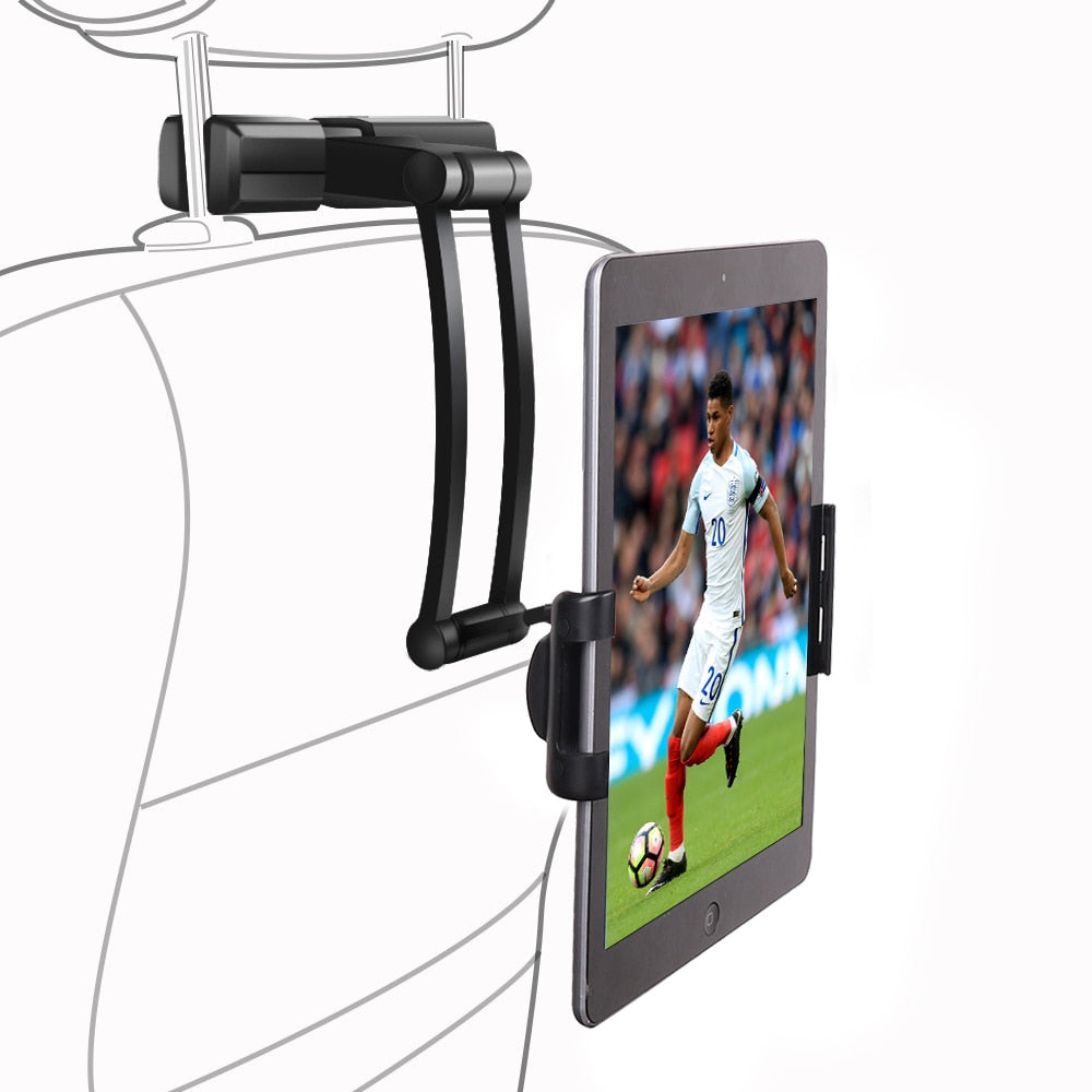 EHUNT 2020 Best Selling Products Car Accessories Phone Tablet Backseat Stand Headrest 5-12.9inch Holder for ipad pro
