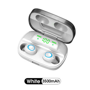 B5 TWS Wireless Earphone Bluetooth 5.0 Earphones Touch Control Earbuds 9D Stereo Music Headset 3500mAh Power Bank PK i500 A6s