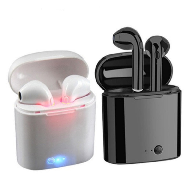 New i7s TWS wireless Bluetooth earphone millet phone headset stereo earbuds with charging box for iphone xiaomi huawei