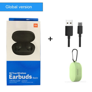 Xiaomi Redmi Airdots TWS Bluetooth 5.0 Earphone Stereo Wireless Active Noise Cancellation With Mic Handsfree Fast Delivery