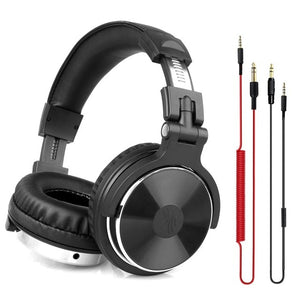 Oneodio Wired Professional Studio Pro DJ Headphones With Microphone Over Ear HiFi Monitors Music Headset Earphone For Phone PC