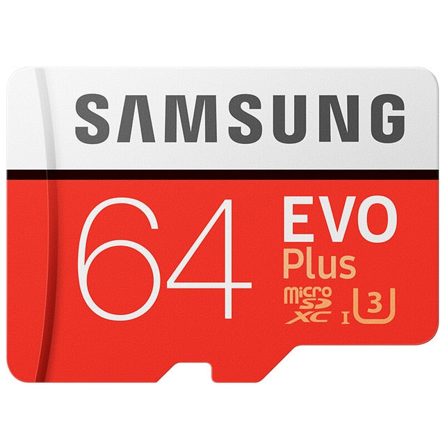 SAMSUNG Memory Card EVO Plus 4K Ultra HD Micro SD 256GB 128G 64GB  Class10 MicroSD Card C10 UHS-I Trans Flash MicroSD Card