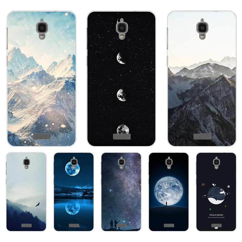 Case Silicon scenery Painting Soft TPU Back Cover for Lenovo s 660 Protect