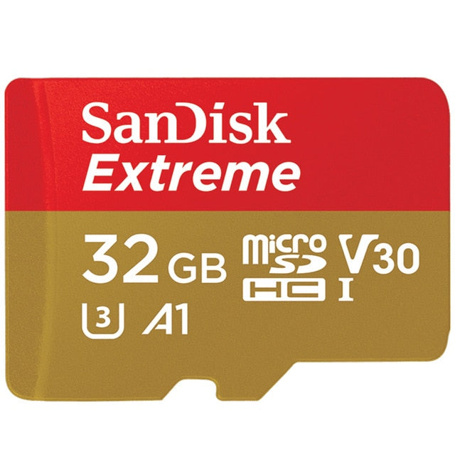 Sandisk Original Memory Card Extreme Micro SD Card A2 A1 V30 U3 Flash Card  64GB 32GB TF Card 128GB Memory Microsd For Free Ship