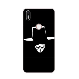 Case Silicon Black graffiti Painting Soft TPU Back Cover for BQ Aquaris x Protect Phone cases