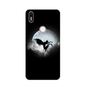 Case Silicon Black graffiti Painting Soft TPU Back Cover for BQ Aquaris x Protect Phone cases